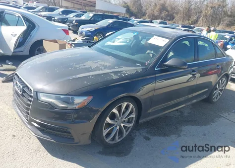 2014 Audi A6 3.0T Premium Plus z USA, uszkodzony, nr VIN WAUHGAFCXEN154762